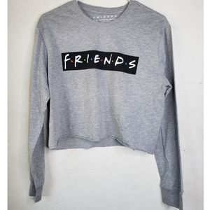 FRIENDS Long sleeve crop top